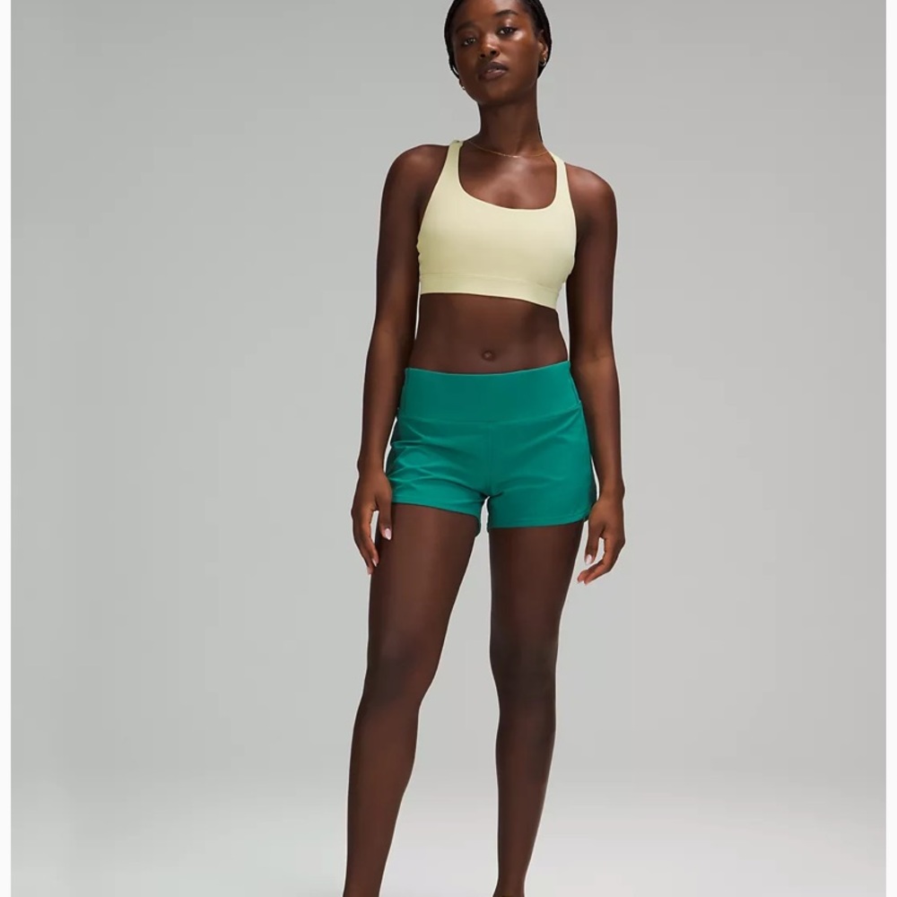 Lululemon Speed Up Short 4” * Teal Lagoon - Picture 4 of 6